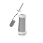 JJ-Szczotka toaletowa ze schowkiem Flex Plus szara - 2