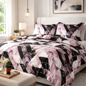 Pościel satyna bawełniana 1546/1/160x200 SATYNLOVE