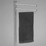 KELA-Stojak na 3 ręczniki łazienkowe stalmat Swing - 2