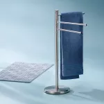 KELA-Stojak na 3 ręczniki łazienkowe stalmat Swing - 4