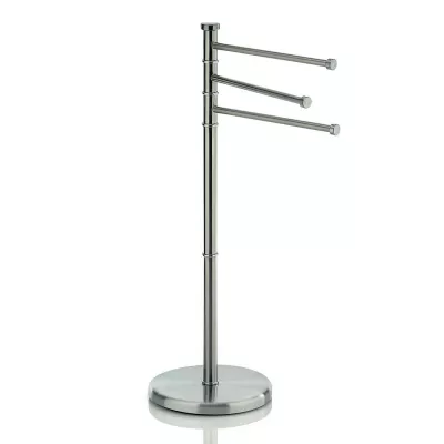 KELA-Stojak na 3 ręczniki łazienkowe stalmat Swing