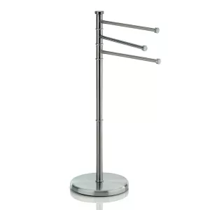 KELA-Stojak na 3 ręczniki łazienkowe stalmat Swing