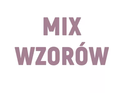 Poszewka flanela/40x40 mix