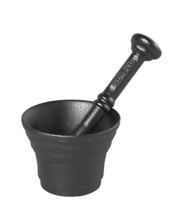 SKEPP-Moździerz żeliwny niski  8cm z tłuczkiem