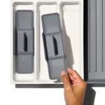 OXO-Organizer regulowany do szuflad szaryGoodGrips - 17