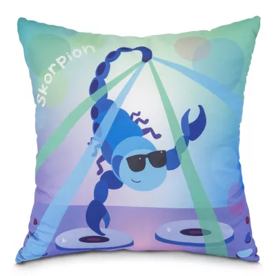 Poduszka przytulanka zodiak/40x40/skorpion (promocja)