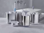 JJ-Pojemnik łazienkowy S EasyStore Steel biały - 7