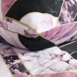 Pościel satyna bawełniana 1546/1/140x200+1posz.70x90 SATYNLOVE - 4