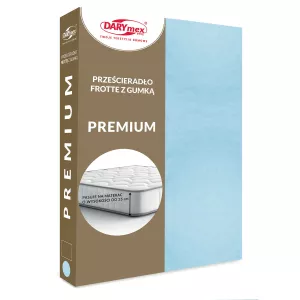 Prześcieradło frotte z gumką 009/90x200 PREMIUM
