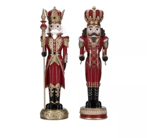 T-Zestaw 2 figurek Dziadków do orzechów 35,5cm MM