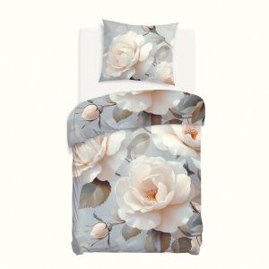 Pościel satyna bawełniana 12413/140x200+1posz.70x80 SATYNLOVE PREMIUM