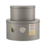 TYP-Zestaw 2 pojemników na ciastka, szary, Livin - 2