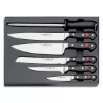 Zestaw Noży Kuchennych Wüsthof Classic, 6 Elementów – Niemiecka Jakość, Profesjonalne Noże do Mięsa, Warzyw i Chleba - 5