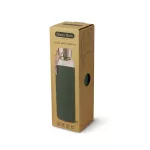 BB-Butelka szklana na wodę 600ml, oliwkowa - 2
