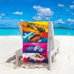 Ręcznik plażowy mikrofibra 100x180 H148 - 5