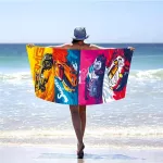 Ręcznik plażowy mikrofibra 100x180 H148 - 2