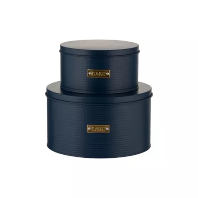 TYP-Zestaw 2pojemników na ciastka granat-navyOtt