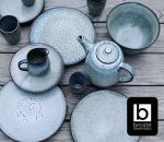 Miska ceramiczna niebieska Nordic Sea Broste Copenhagen 20 cm - 4