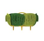 JJ-Koszyk do gotowania na parze Bloom zielony - 3