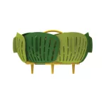 JJ-Koszyk do gotowania na parze Bloom zielony - 3