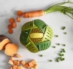 JJ-Koszyk do gotowania na parze Bloom zielony - 8