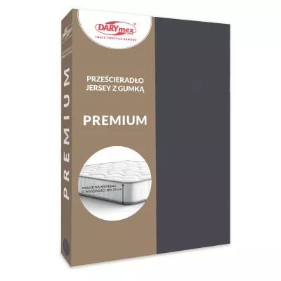 Prześcieradło jersey z gumką 041/210/220x200 PREMIUM