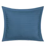 Pościel satyna bambusowo-bawełniana (P) STRIPE CORNFLOWER/160x200 +2x70x80 z listwą +4x40x40 BAMBOO - 7