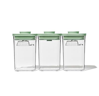 OXO-Zestaw 3 pojemników Pistachio Pop