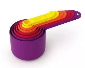 JJ-Zestaw 8 miarek kuchennych Nest Measure multiko