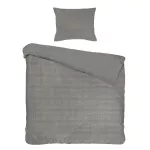 Pościel satyna bawełniana MARSELA GREY/140x200+1posz. 70x80 EXCLUSIVE - 8
