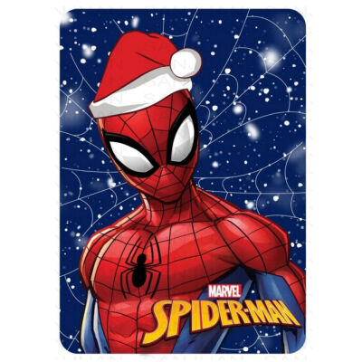 Koc polarowy 100x140 Spiderman święta