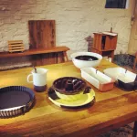 Emaliowana Blacha do pizzy Ø32 cm czekolada/wanilia Riess - 5