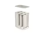 JJ-Kosz na pranie 90l bambus beż Tota Trio Luxe - 3