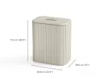JJ-Kosz na pranie 90l bambus beż Tota Trio Luxe - 19