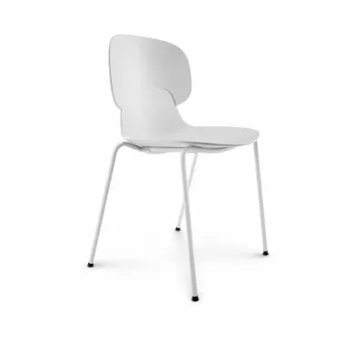 COMBO shell chair, grey