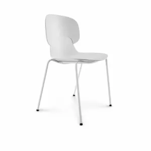 COMBO shell chair, grey