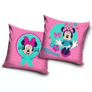 Poszewka velvet 40x40 Myszka Minnie