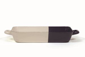 Brytfanna emaliowana biała Riess Sarah Wiener 32 x 20 cm