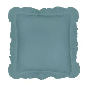 Poszewka bawełniana komplet MINERAL BLUE/2x40x40 STONEWASHED
