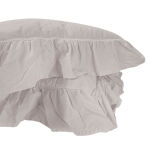 Poszewka bawełniana komplet NATURAL CREAM/2x40x40 STONEWASHED - 2