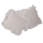 Poszewka bawełniana komplet NATURAL CREAM/2x40x40 STONEWASHED - 3