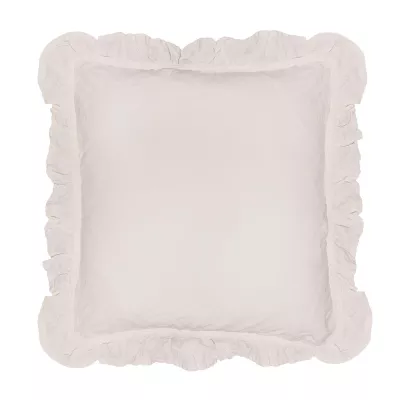 Poszewka bawełniana komplet NATURAL CREAM/2x40x40 STONEWASHED