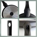 KELA-Patelnia ceramiczna 24cm czarna Atura - 3