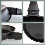 KELA-Patelnia ceramiczna 24cm czarna Atura - 4