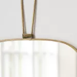 Lustro w antycznej ramie 28/26 cm Meraki - 3