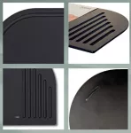 KELA-Deska do serwowania 42x24cm czarna Nobel - 2