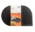 KELA-Deska do serwowania 42x24cm czarna Nobel - 4