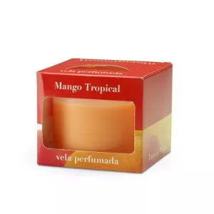 CM-Świeca Cordoba 9x7,5cm. Mango, orange