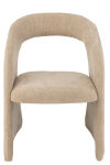 Eleganckie krzesło beżowe do salonu, jadalni J-Line - 2