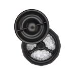 OXO-Młynek do soli stalowy, czarny, Good Grips - 4